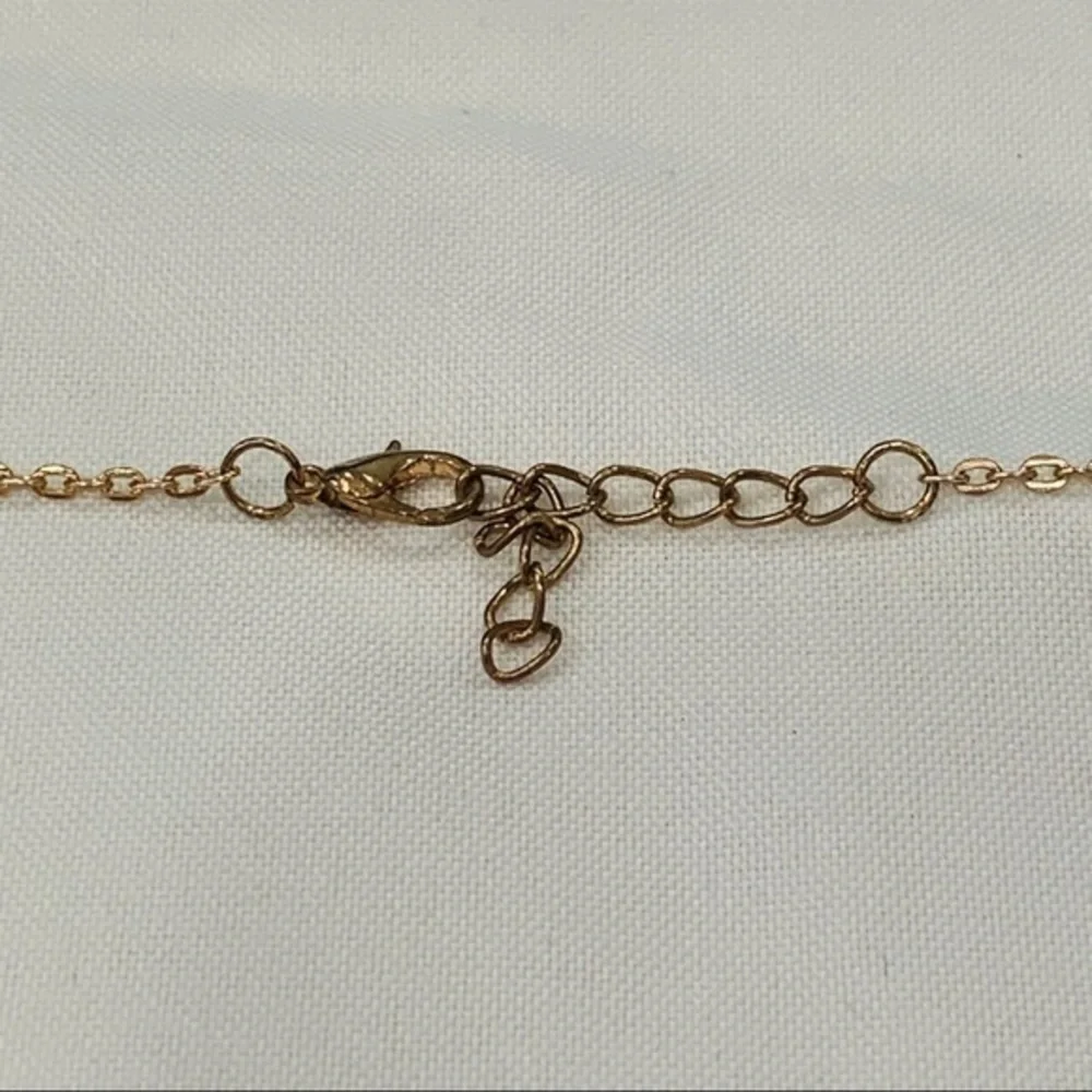 💐5/25 southwestern long Y drop gold tone necklace - Picture 4 of 7